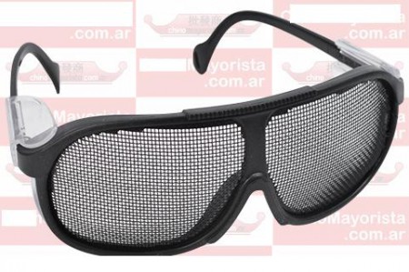 GAFAS DE SEGURIDAD c/ MALLA DE METAL (IH)  Precio: $ 46,00
